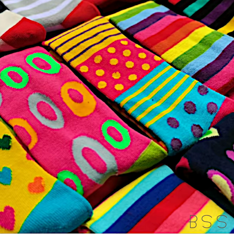 Meia Calça Infantil Colorida Estampada