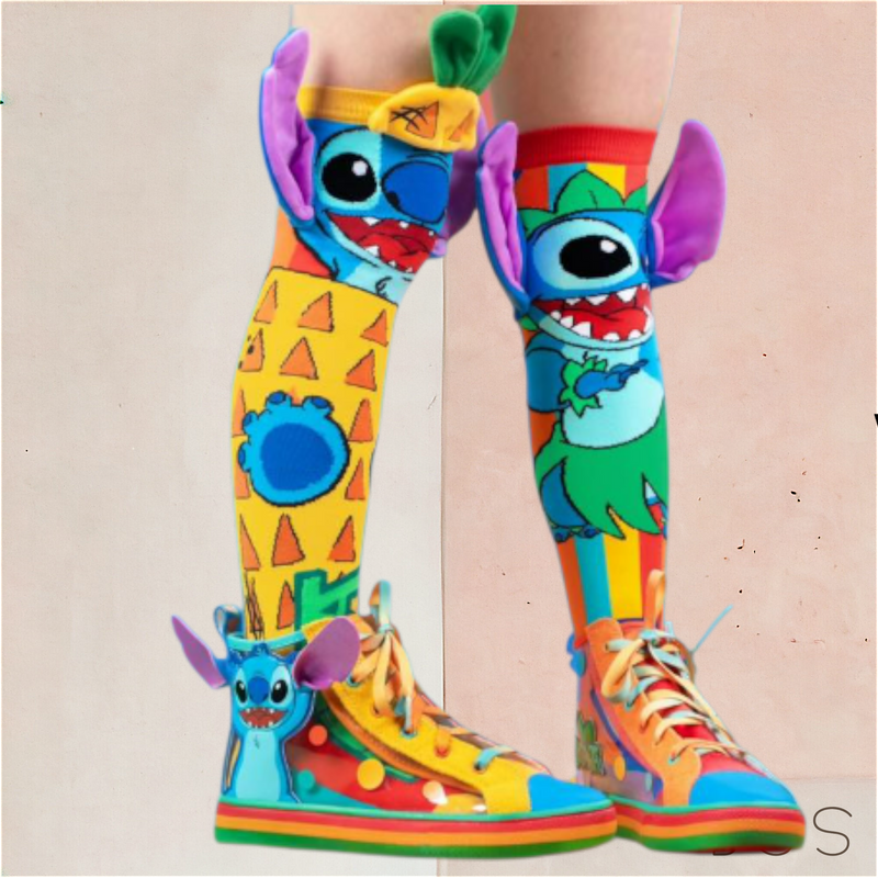 Meia Maluca Infantil Lilo e Stitch 2