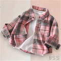 Camisa Infantil Xadrez com Bolso
