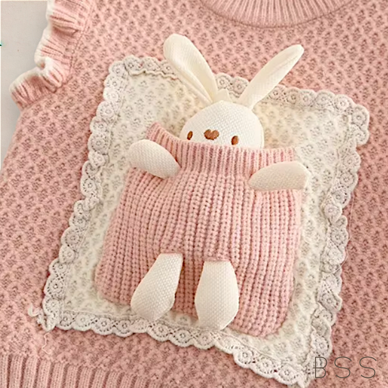 Conjunto Infantil com Bolso Coelho
