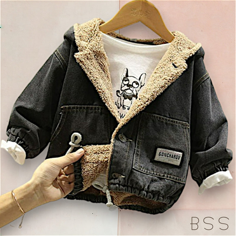 Jaqueta Infantil Jeans Carmel