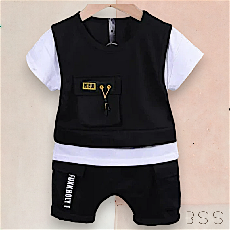 Conjunto Infantil Verão Stripe