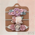 Kit Infantil 3 Tiaras Flores
