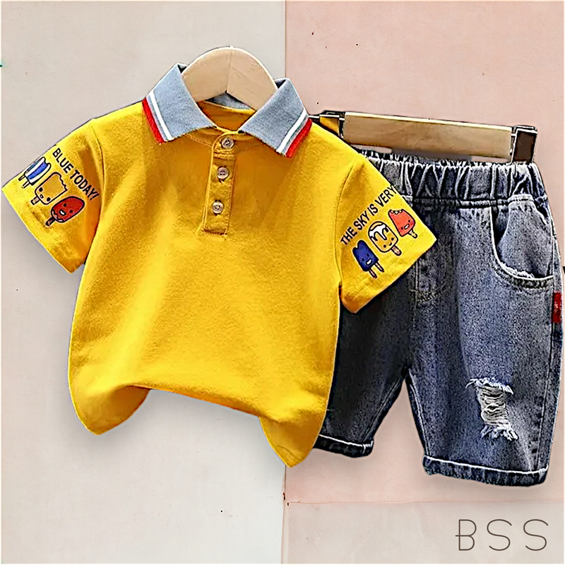 Conjunto Infantil Verão Alfred