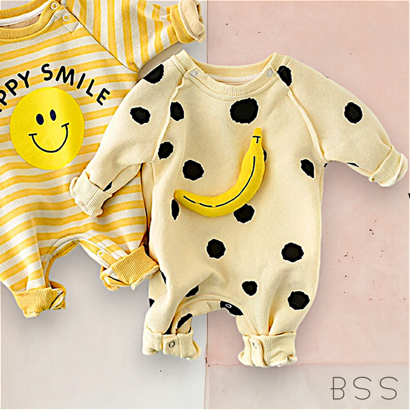 Macacão Infantil Inverno Banana