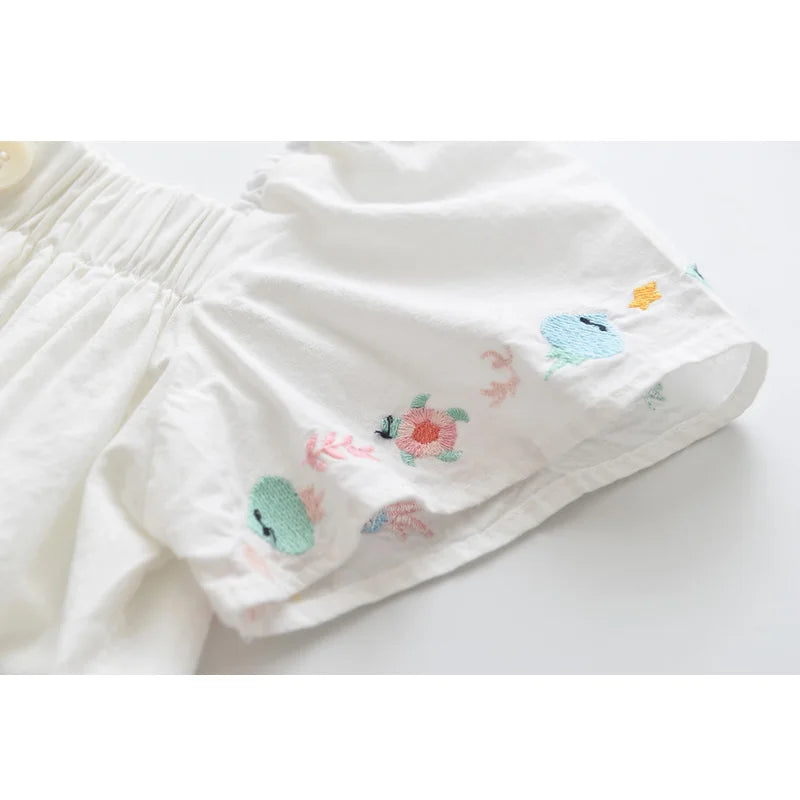 Blusa Tricoline Alba