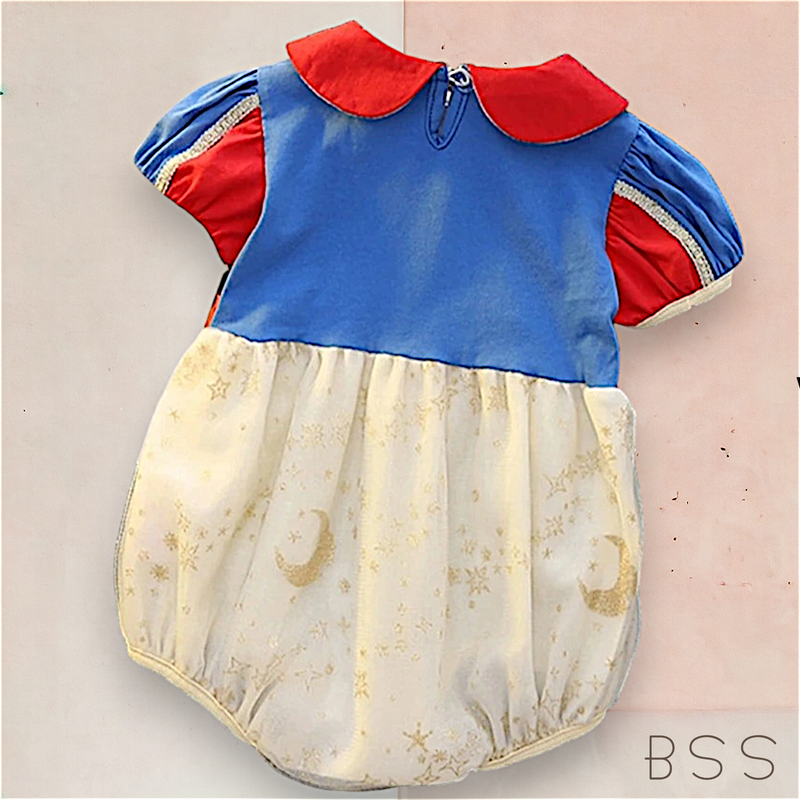 Romper Princesa Branca de Neve