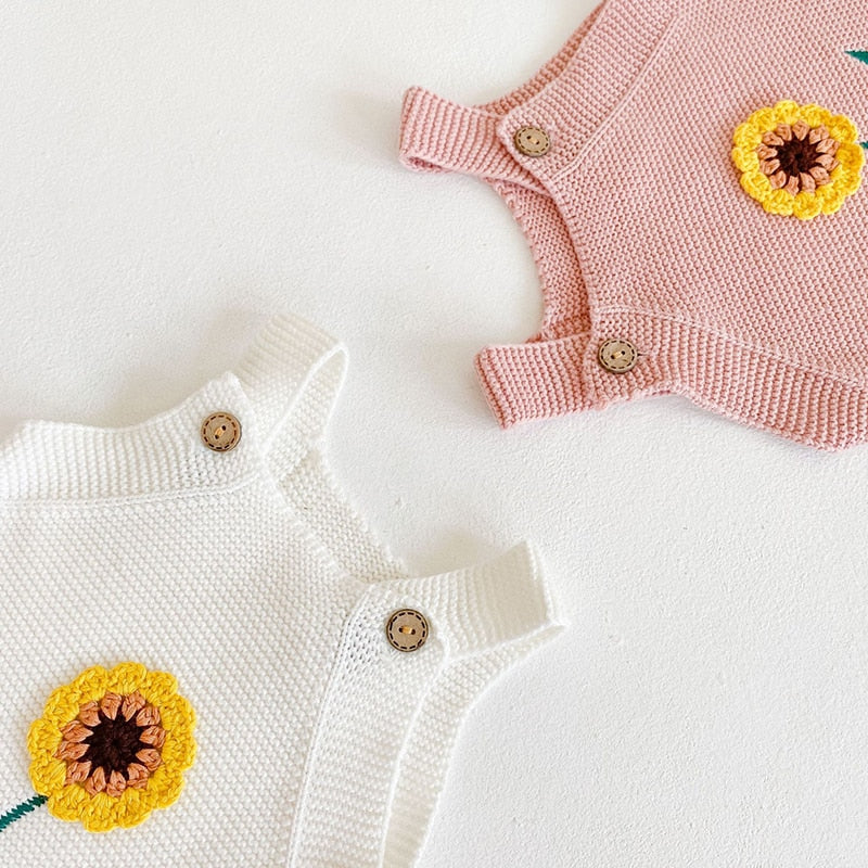 Romper Girassol tricot Daisy