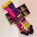 Meia Calça Infantil Colorida Estampada