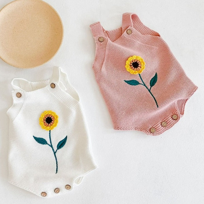 Romper Girassol tricot Daisy
