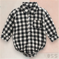 Romper Quadriculado com Bolso