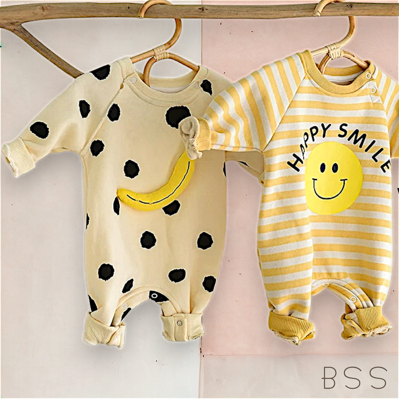 Macacão Infantil Inverno Banana