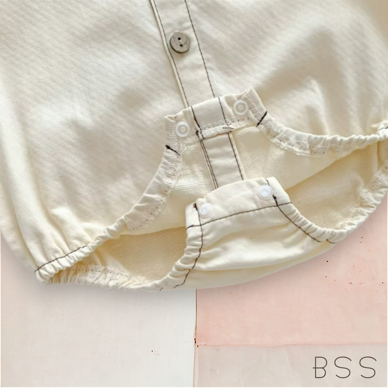 Romper com Bolso e Gravatinha
