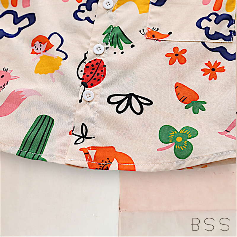 Conjunto Infantil Verão Estampado