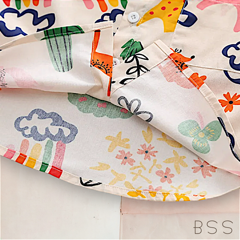 Conjunto Infantil Verão Estampado