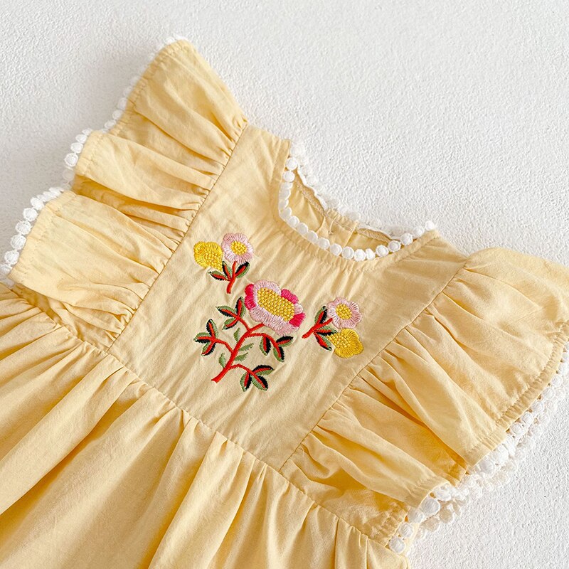 Romper Verão Bordado Julieta