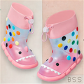Bota de Chuva Infantil Transparente