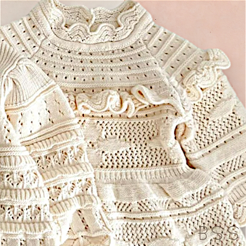 Casaco Infantil Tricot Chloe