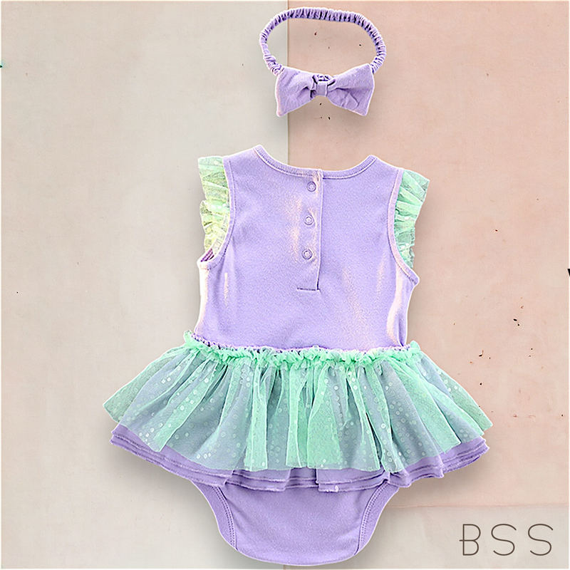 Romper Princesa Sereia