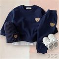 Conjunto Infantil Inverno Moletom Básico Urso