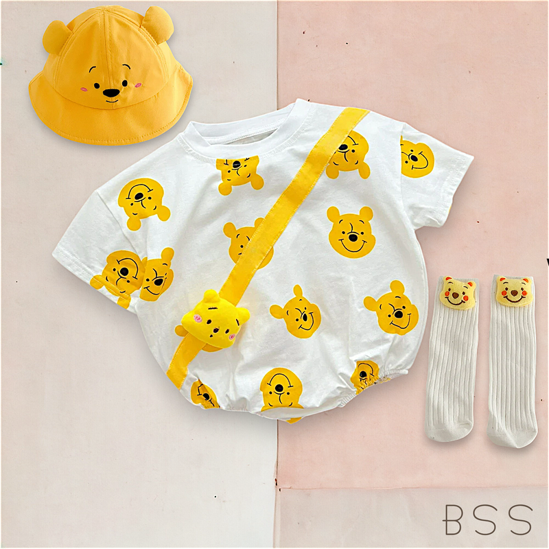 KIt Infantil Verão Ursinho Pooh