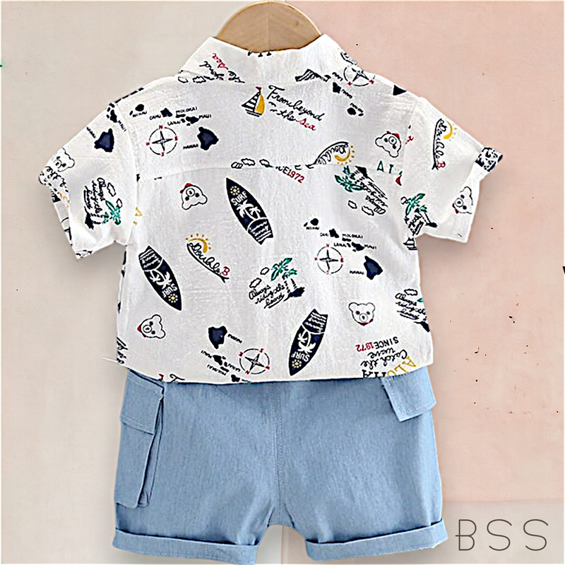 Conjunto Infantil Verão Bali