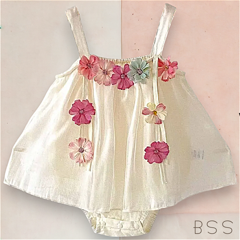 Romper Flores Jardim Encantado
