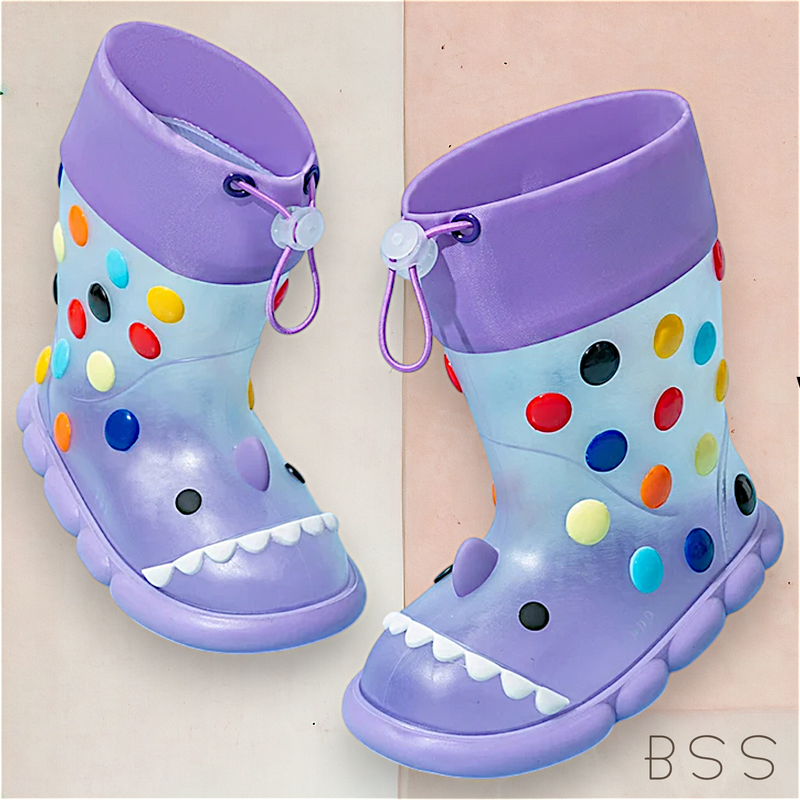 Bota de Chuva Infantil Transparente