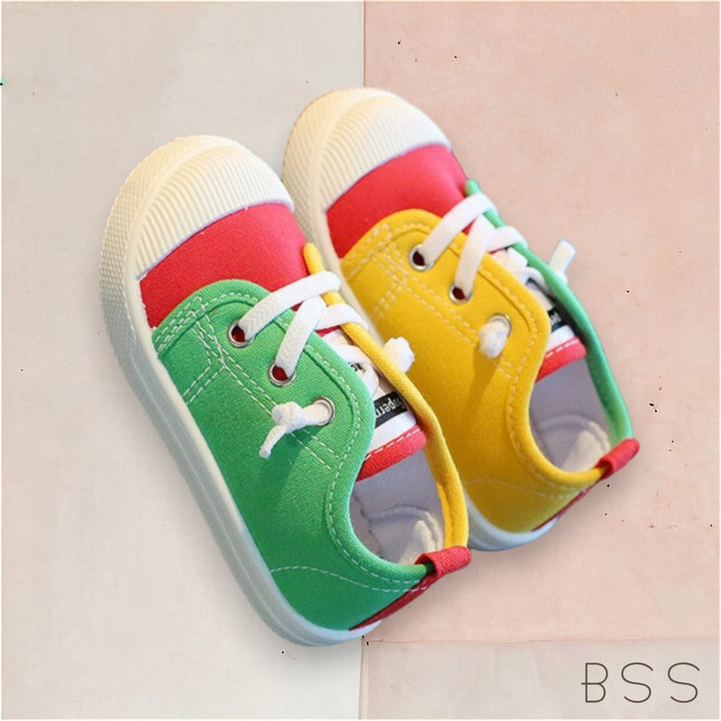 Tênis Infantil Canvas Colorido