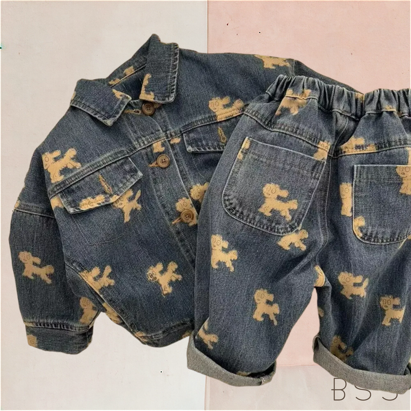 Conjunto Infantil Inverno Jeans Ilan