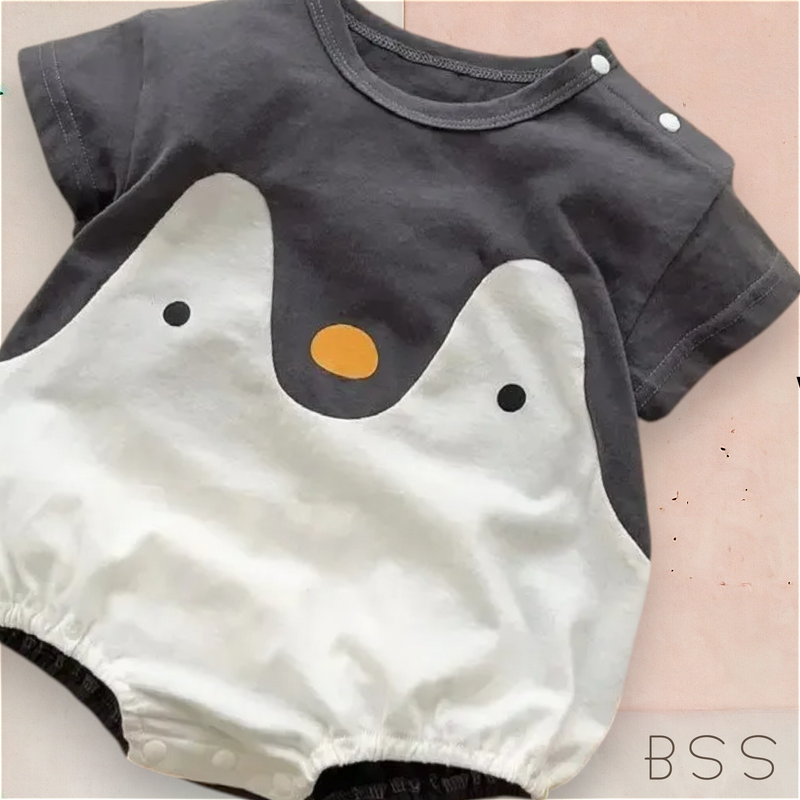 Romper Triangular Verão Pinguim