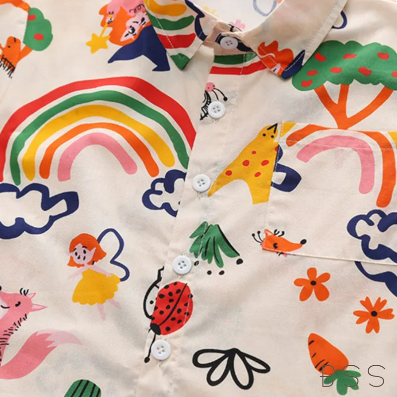 Conjunto Infantil Verão Estampado