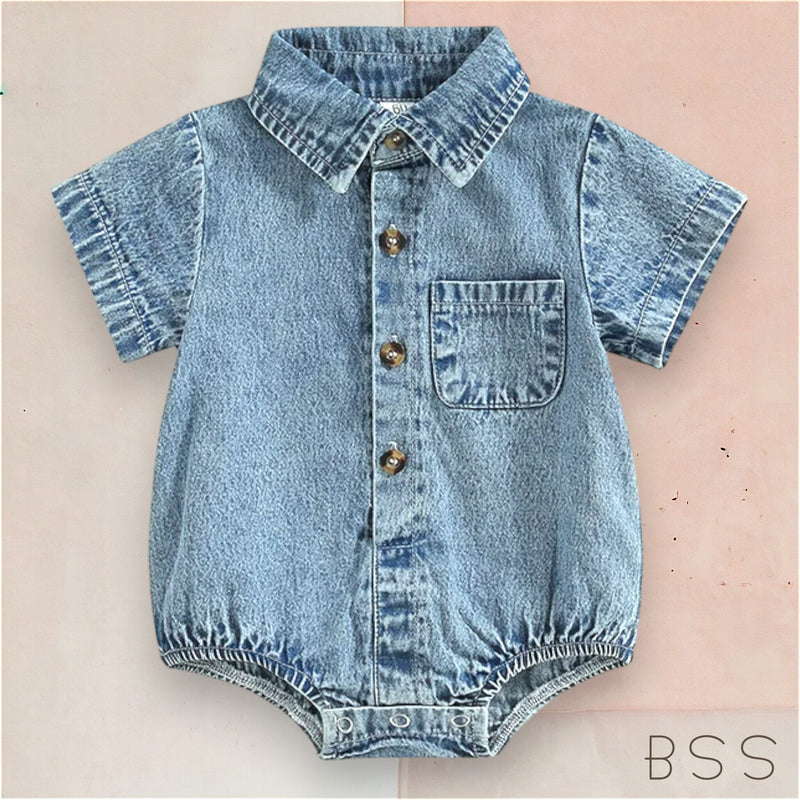 Romper Jeans Verão Lui