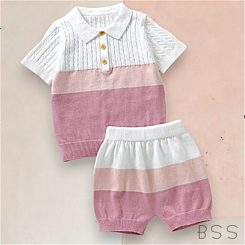 Conjunto Infantil Tricot Luck