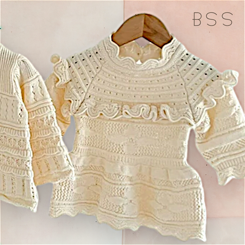 Casaco Infantil Tricot Chloe