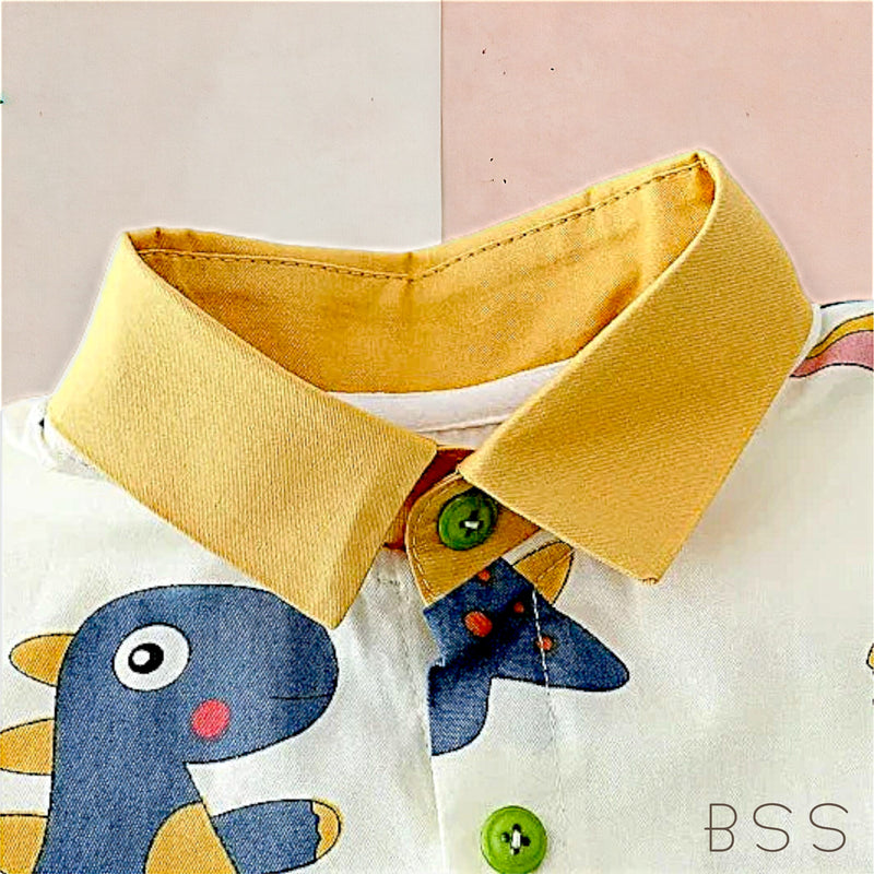 Conjunto Infantil Verão Dinossauro Rex