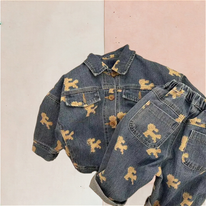Conjunto Infantil Inverno Jeans Ilan