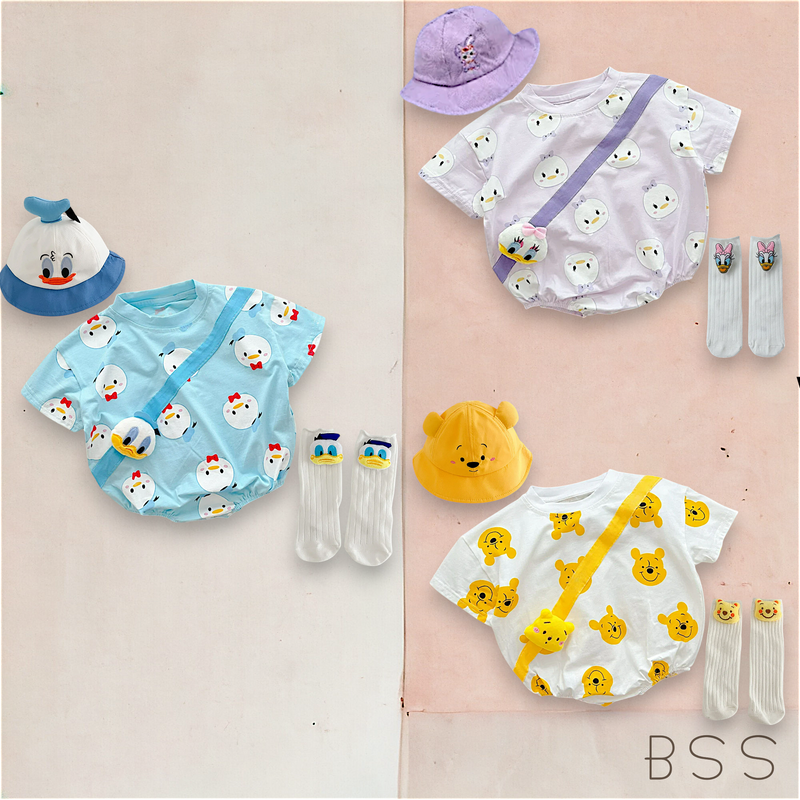 KIt Infantil Verão Ursinho Pooh
