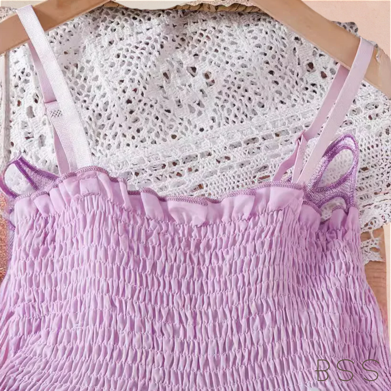 Vestido Infantil Jardim Encantado das Borboletas