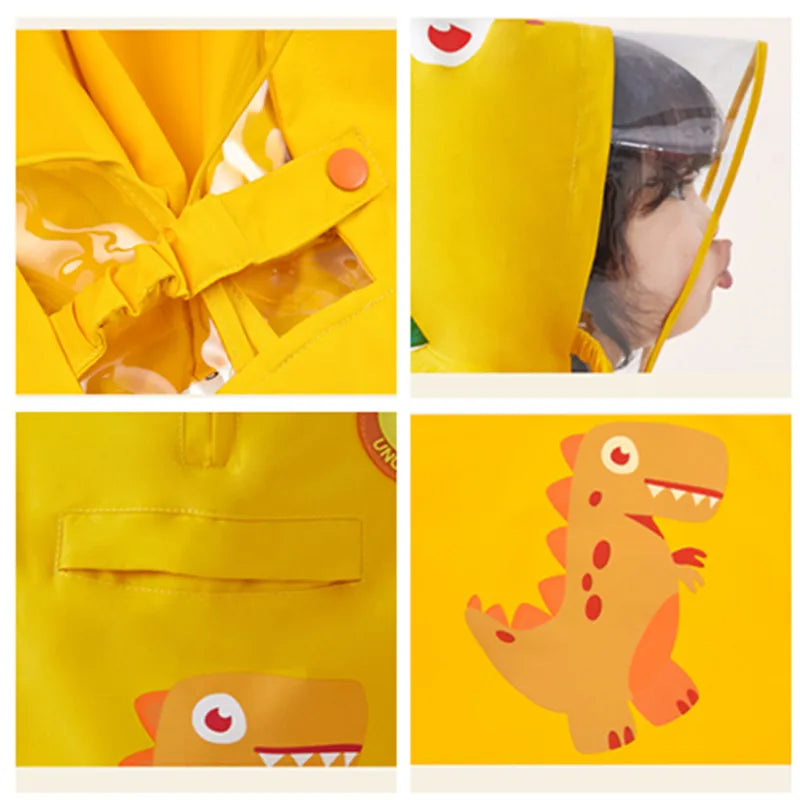 Capa de Chuva Infantil Dinossauro