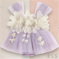 Romper Tule Jardim das Flores