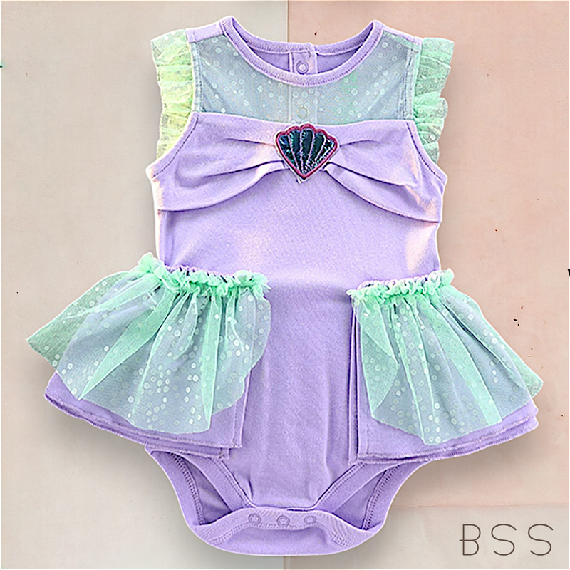 Romper Princesa Sereia