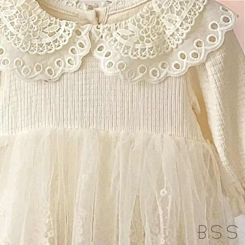 Romper com Rendas e Tule