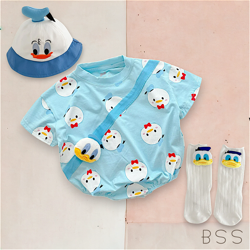 Kit Infantil Verão Pato Donald