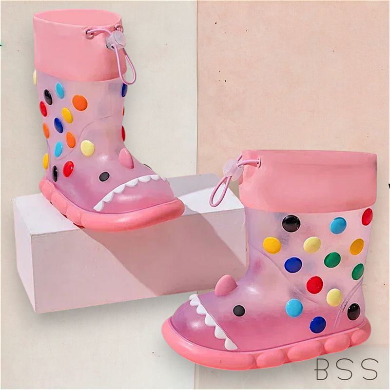 Bota de Chuva Infantil Transparente