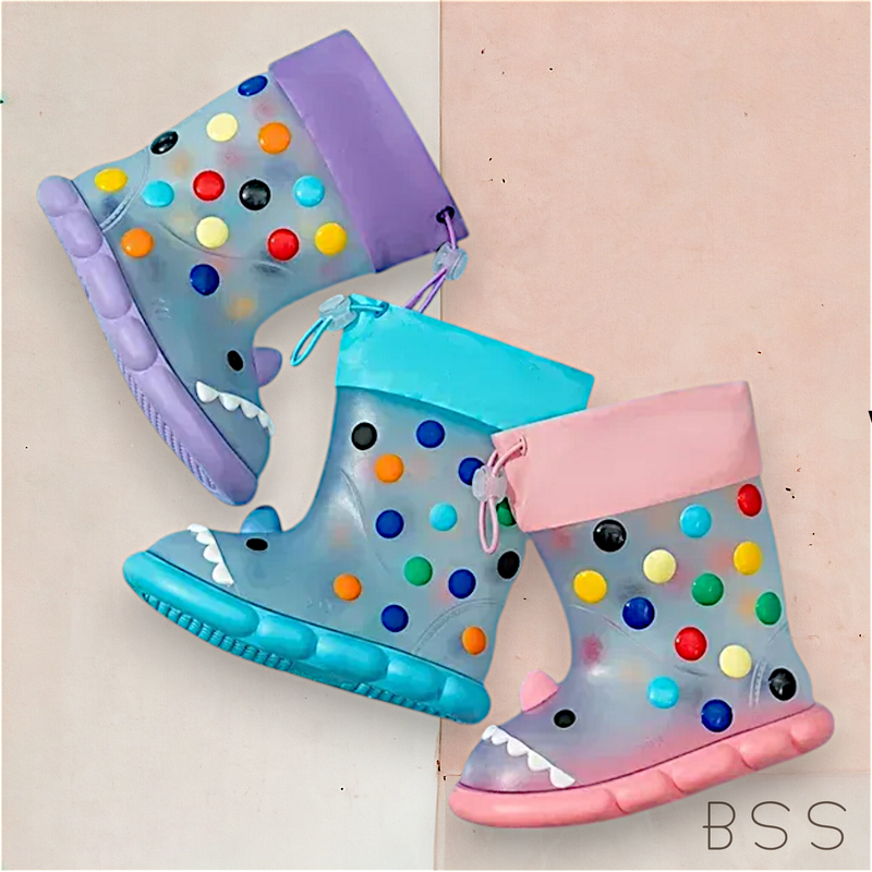 Bota de Chuva Infantil Transparente
