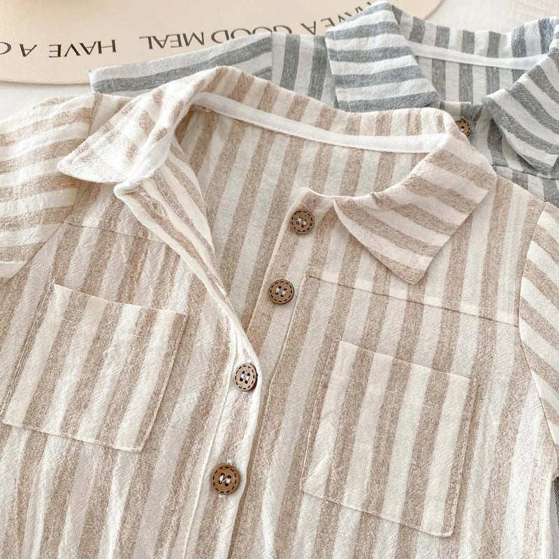 Romper Listrado Minimalista Mike
