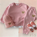 Conjunto Infantil Inverno Moletom Básico Urso