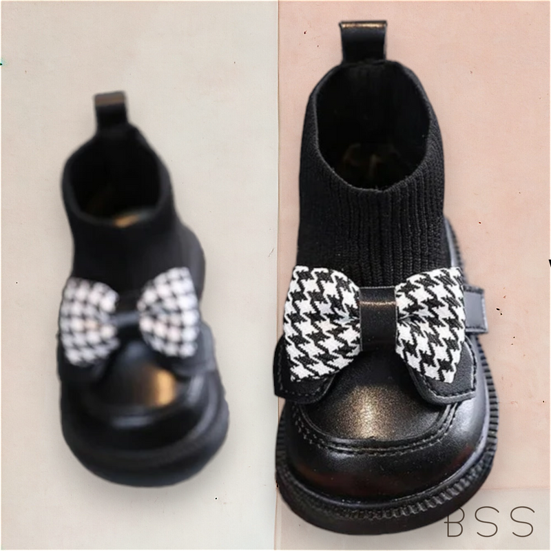 Bota Infantil Inverno com Laço