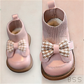 Bota Infantil Inverno com Laço